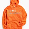 Coffee Refill Code Orange Hoodie