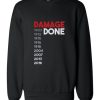 Damage Done Boston Red Sox Unisex Black Sweatshirt