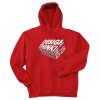 Design is Thinkning Made Visual Red Hoodie