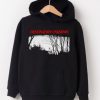 Destination unknown black hoodie