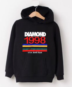 Diamond 1998 USA Skate Team Pullover Hoodie