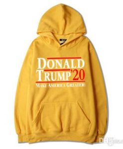 Donald Trump ’20 Make America Greater Yellow Hoodie