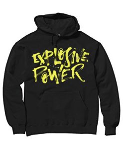 Explosive Power Black Hoodie