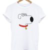 Family Guy Brian Griffin Face Licensed Men’s T-Shirt