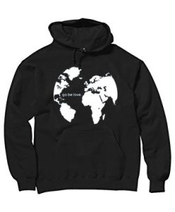 GO BE LOVE Black Hoodie