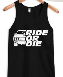 GO RIDE Black Tank Top