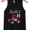 Toronto Raptors Vince Carter 15 Black Tank Top