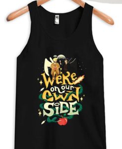 We re on Our Own Side Black Tank Top T-Shirt