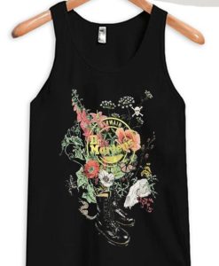 botanical dr marteen black tank top