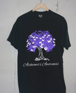 Alzheimer’s Awareness T-Shirts Black