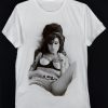 Amy Winehouse Sexy On The Bed Unisexs T shirt