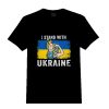 I Stand With Ukraine Support Ukraine Flag T-Shirt