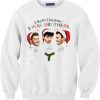 Like It’s Christmas Jonas Brothers White Sweatshirt