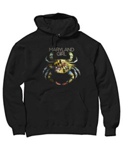 Maryland Girl black hoodie