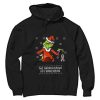 The Grinch Stole My Pancreas Black Hoodie