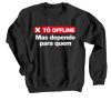 Tô Offline Black Sweatshirt