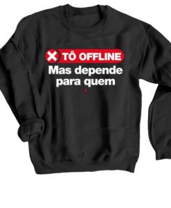 Tô Offline Black Sweatshirt