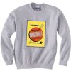 Topps Bubble Gum Card Grey Sweatshirt