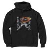 Try Burning Black Hoodie