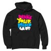 Wake Your Mind Up Black Hoodie