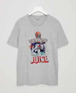 Wheezing The Juice Grey T shirt