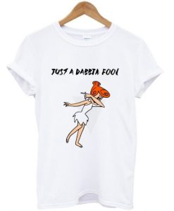 Wilma Flintstone Just a Dabbin Fool t-shirt