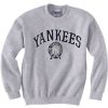 Yankee grey sweatshirt