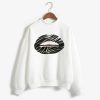 Zebra Lips white unisex sweatshirt