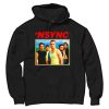 nsync retro grey asphlat black hoodie