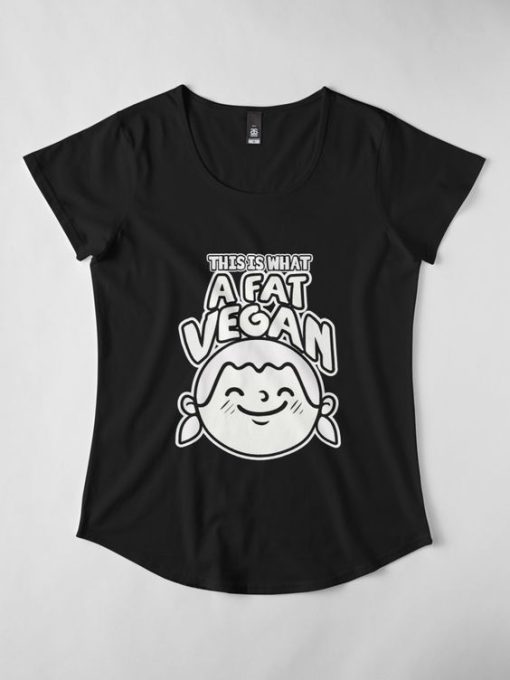 A Fat Vegan t shirt