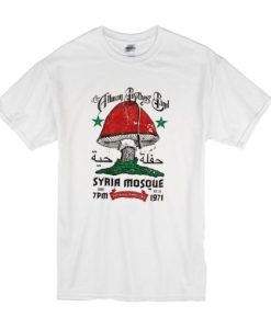 Allman Brothers Band Syria Mosque 1971 t shirt