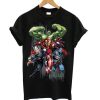 Avengers Hulk Thor Iron Man & Captain America t shirt