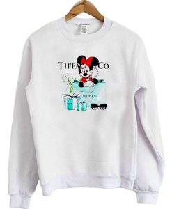 Disney Minnie Mouse Tiffany & CO sweatshirt