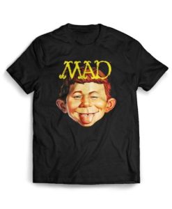 Mad Alfred E Neuman Mascot Boy Magazine t shirt