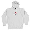 Rose White hoodie