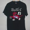 Toronto Raptors Vince Carter 15 Black T shirt