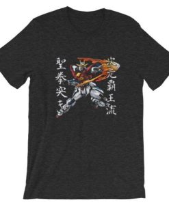 Try Burning Gundam Grey Asphalt Tshirt