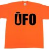 UFO Orange T shirt