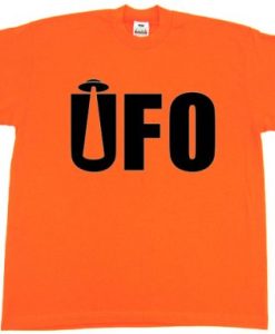 UFO Orange T shirt