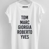 Unisex Tom Marc Shirt