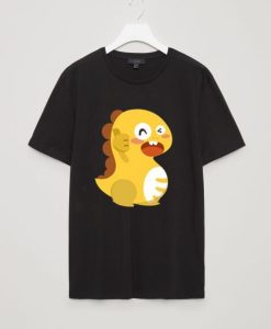 VIPKID Teacher Dino Black T-Shirt