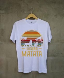 Vintage The Lion Simba King Hakuna-Matata White