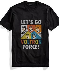 Voltron Force Black T shirt