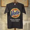 Vote Detergent Funny Vintage Black T-Shirt