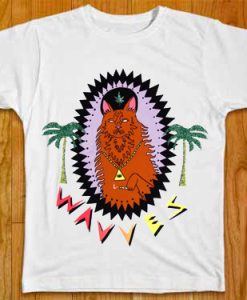 WAVVES ‘KING OF THE BEACH WHITE TEES