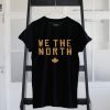 WE THE NORTH BLACK T SHIRT