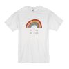 Be Cool Be Kind Rainbow t shirt