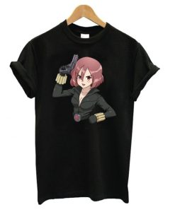 Black Widow Kawaii T shirt