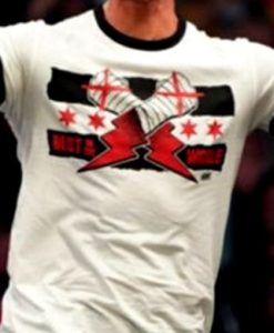 CM Punk ringer t shirt