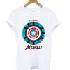 Captain America and Iron Man t shirt